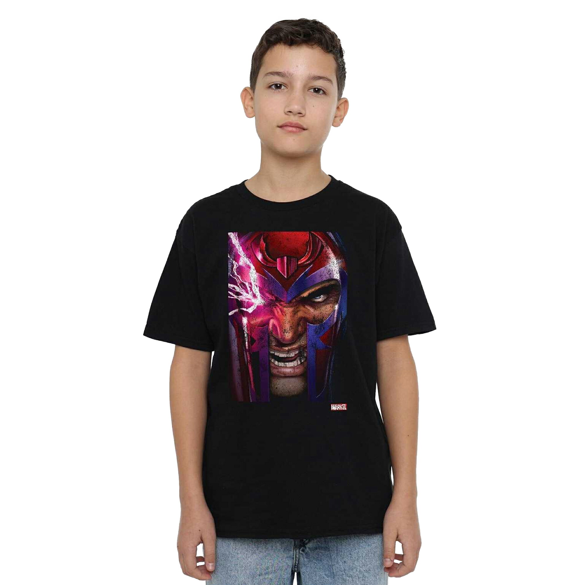 (マーベル) Marvel オフィシャル商品 キッズ・子供 X-Men Tシャツ マグニートー コミックカバー 半袖 トップス 【海外通販】画像