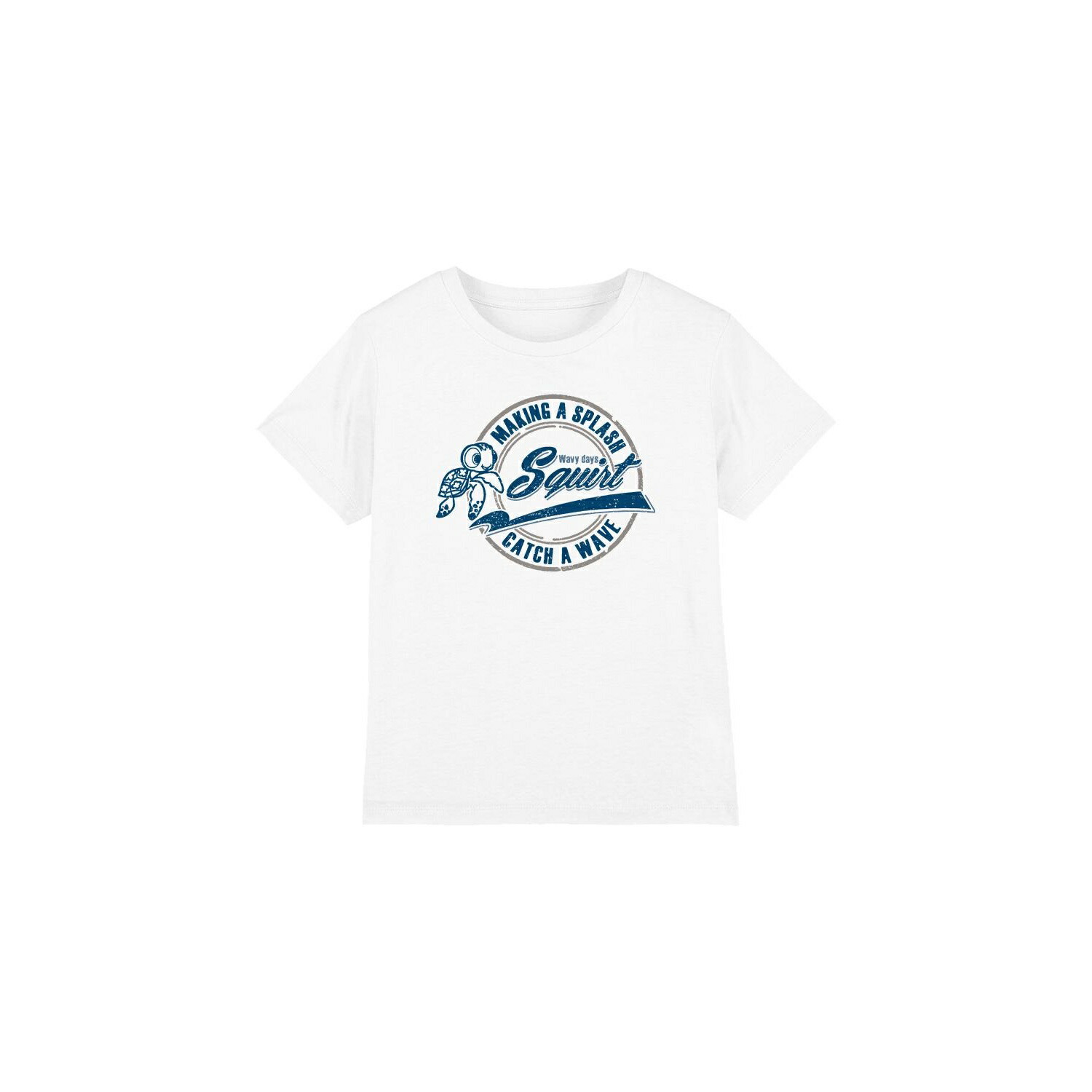 (ファインディング・ニモ) Finding Nemo オフィシャル商品 キッズ・子供 Catch A Wave Tシャツ 半袖 トップス 【海外通販】画像