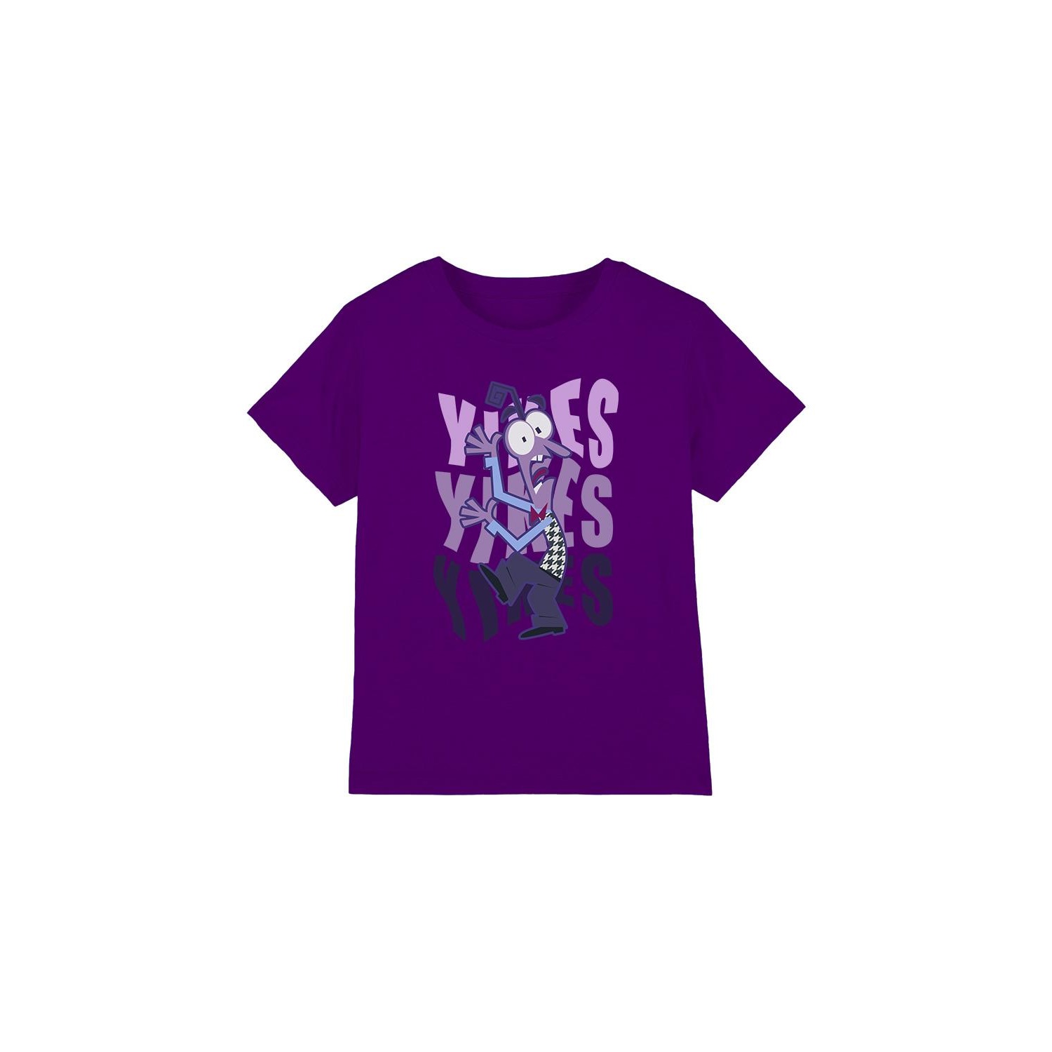 (インサイド・ヘッド2) Inside Out 2 オフィシャル商品 キッズ・子供 Fear Tシャツ 半袖 トップス 【海外通販】画像