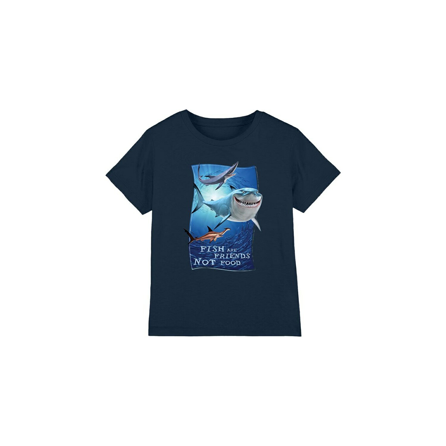 (ファインディング・ニモ) Finding Nemo オフィシャル商品 キッズ・子供 Fish Are Friend Tシャツ 半袖 トップス 【海外通販】画像