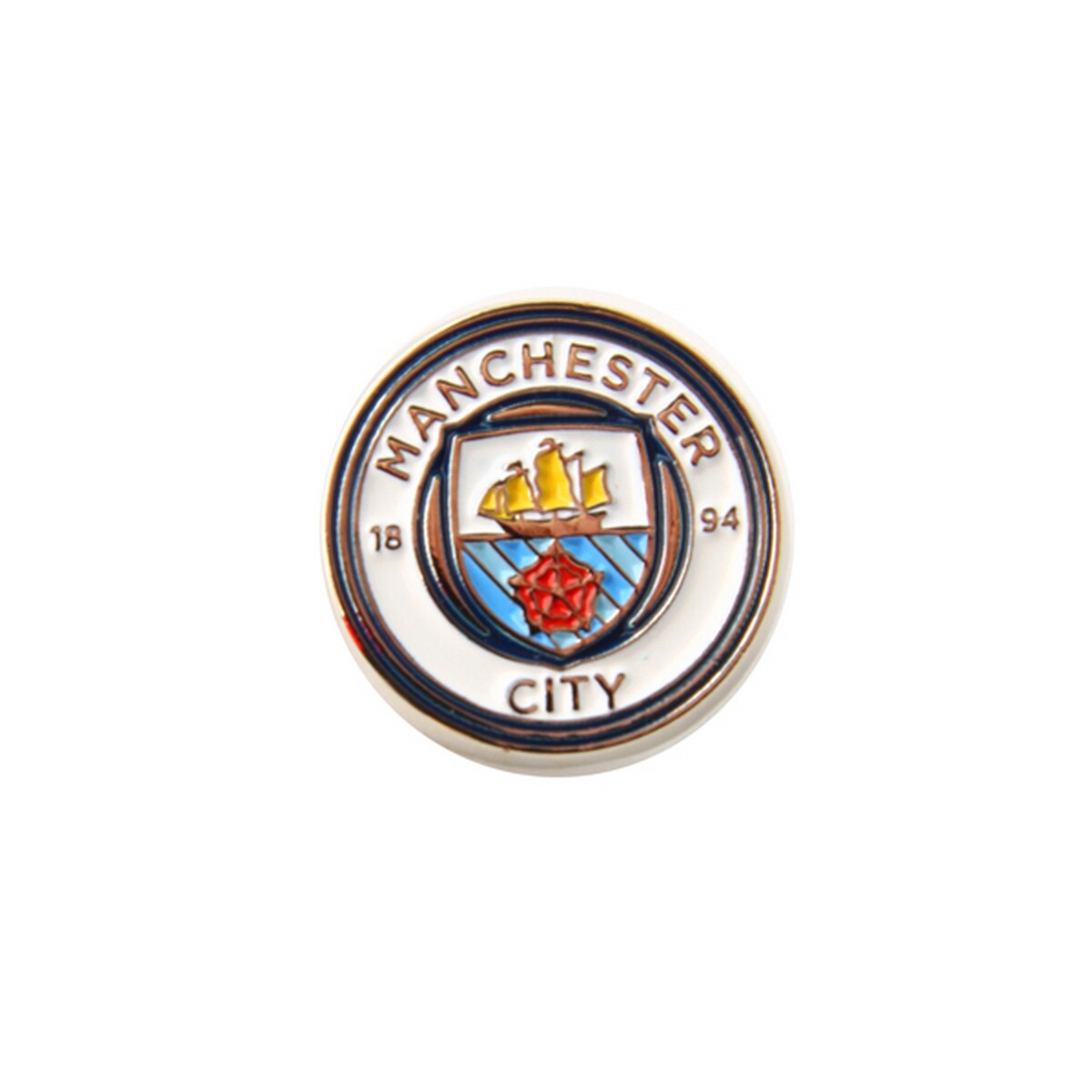 楽天市場 マンチェスター シティ フットボールクラブ Manchester City Fc オフィシャル商品 ロゴ ピンバッジ 楽天海外直送 Pertemba Japan