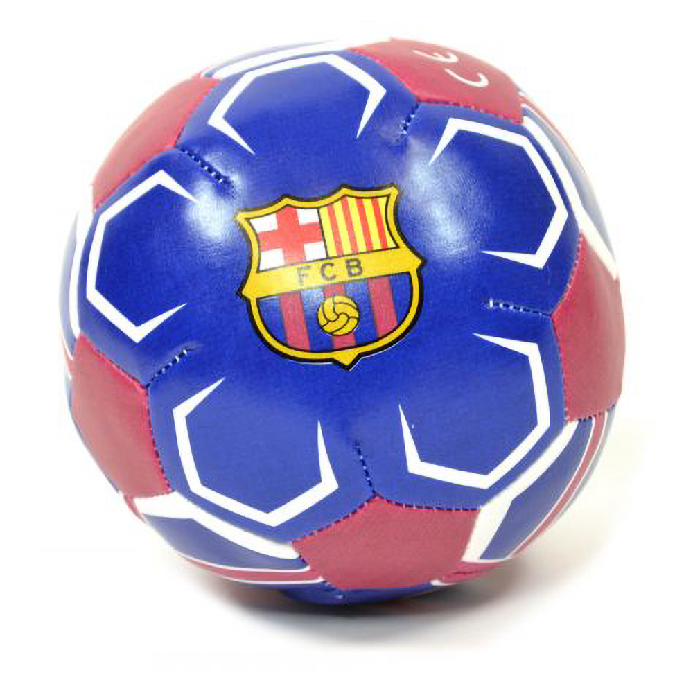 楽天市場 Fcバルセロナ フットボールクラブ Fc Barcelona オフィシャル商品 ミニ 4 Inch ソフト サッカーボール 楽天海外直送 Pertemba Japan