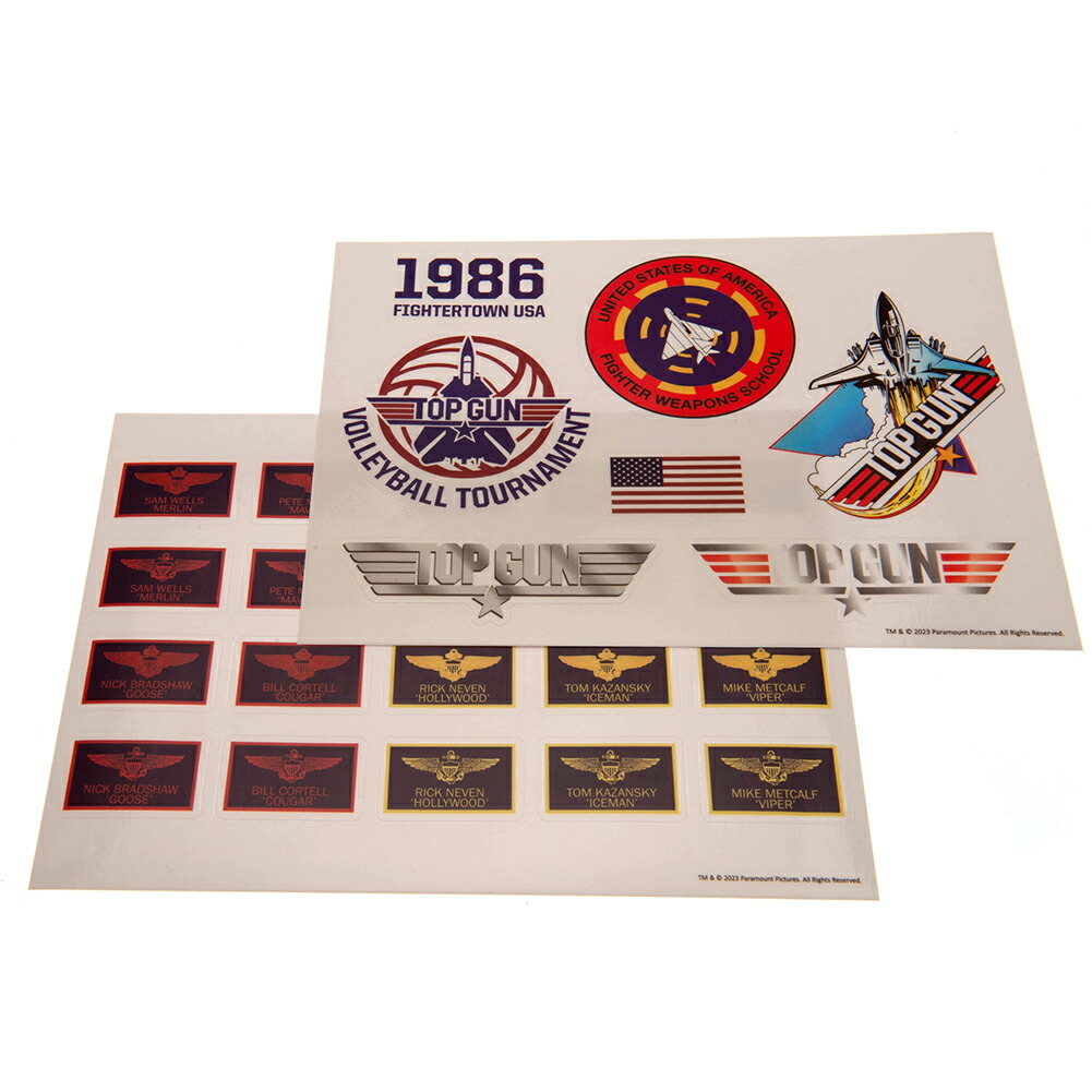 TOP GUN エフトイズ　ステッカーセット 1/144 TOP GUN エフトイズ ステッカーセット 1/144