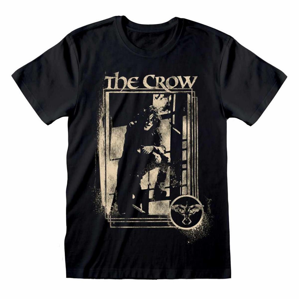 THE CROW ザ・クロウ オフィシャルTシャツ ビンテージ THE CROW CITY OF ANGELS ザ クロウ 映画 BLACK XL Tシャツ
