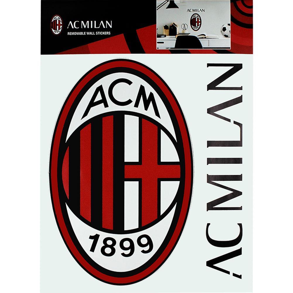 楽天市場 Acミラン フットボールクラブ Ac Milan オフィシャル商品 ウォールステッカー シール インテリア 2枚組 海外通販 Pertemba Japan