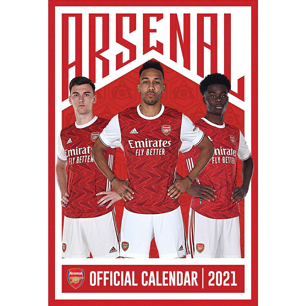 楽天市場 アーセナル フットボールクラブ Arsenal Fc オフィシャル商品 21 壁掛け A3 カレンダー 楽天海外直送 Pertemba Japan