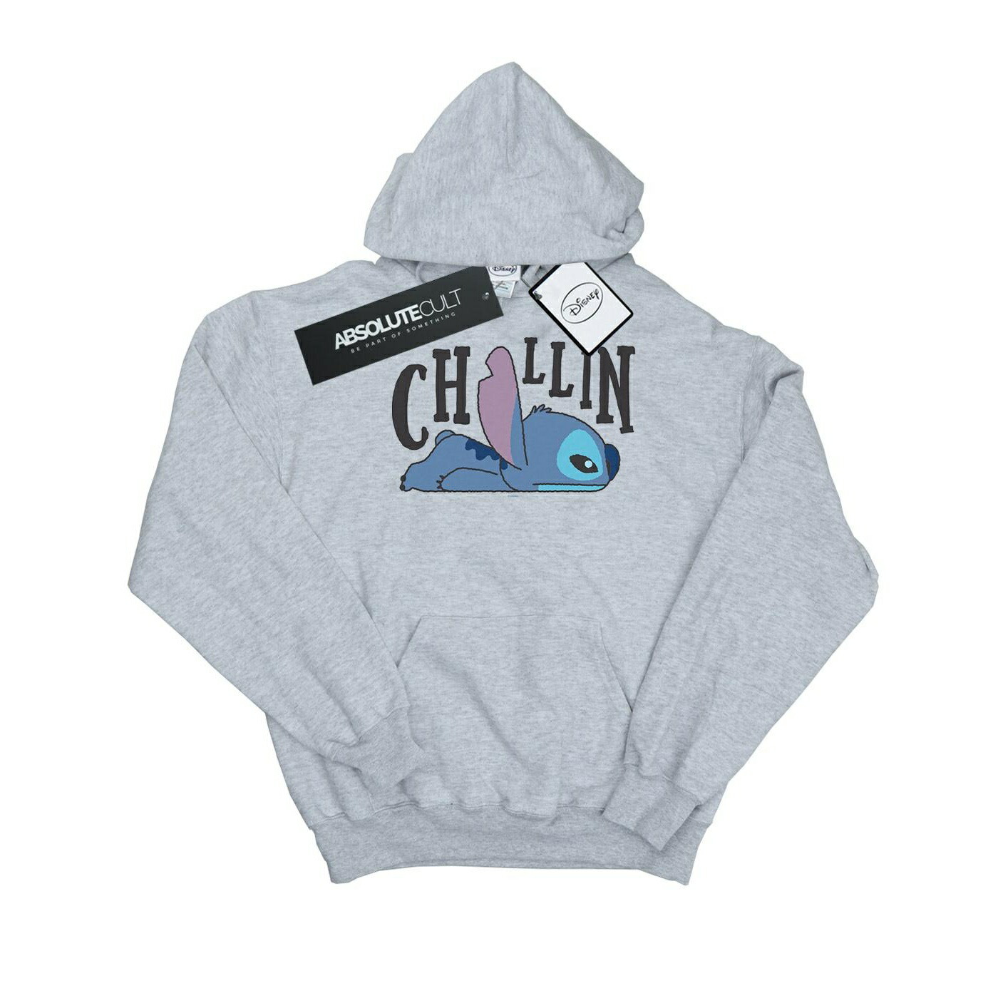 (リロ・アンド・スティッチ) Lilo & Stitch オフィシャル商品 メンズ Disney パーカー Chillin フード付き トレーナー 【海外通販】画像