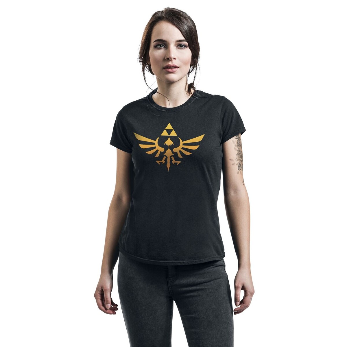 楽天市場 Nintendo オフィシャル商品 ユニセックス Hyrule ゼルダの伝説 Tシャツ 半袖 トップス 楽天海外直送 Pertemba Japan