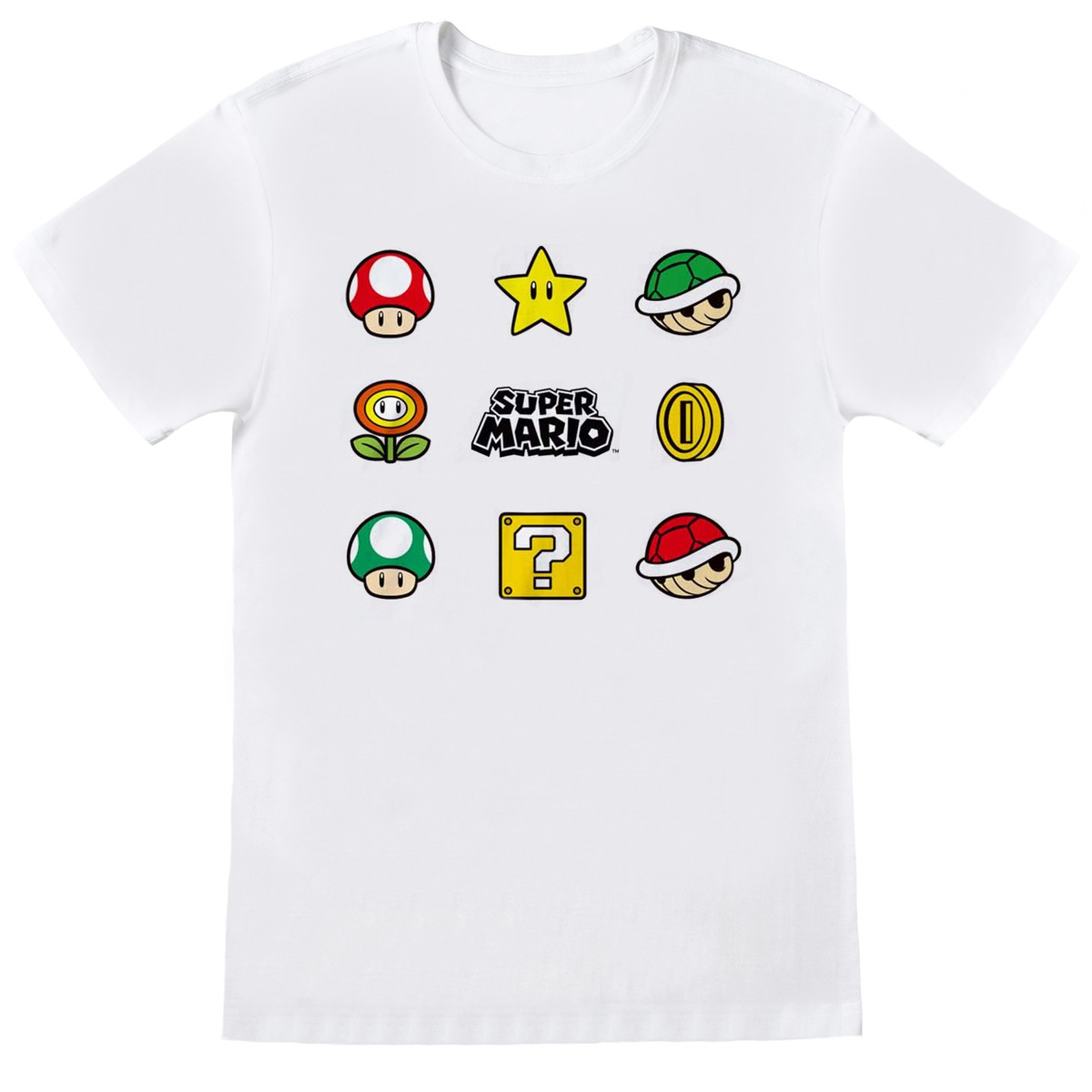 楽天市場 Nintendo オフィシャル商品 ユニセックス スーパーマリオ Tシャツ 半袖 トップス 楽天海外直送 Pertemba Japan