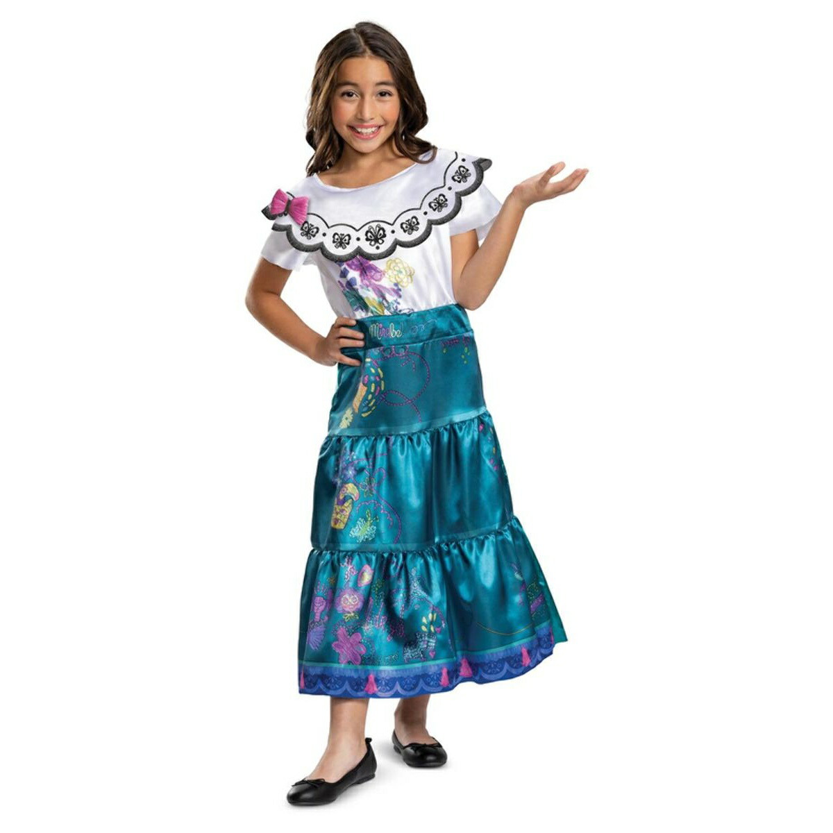 (ミラベルと魔法だらけの家) Encanto オフィシャル商品 ハロウィン コスプレ・仮装用 キッズ・子供用 ミラベル コスチュームセット 女の子 【海外通販】画像