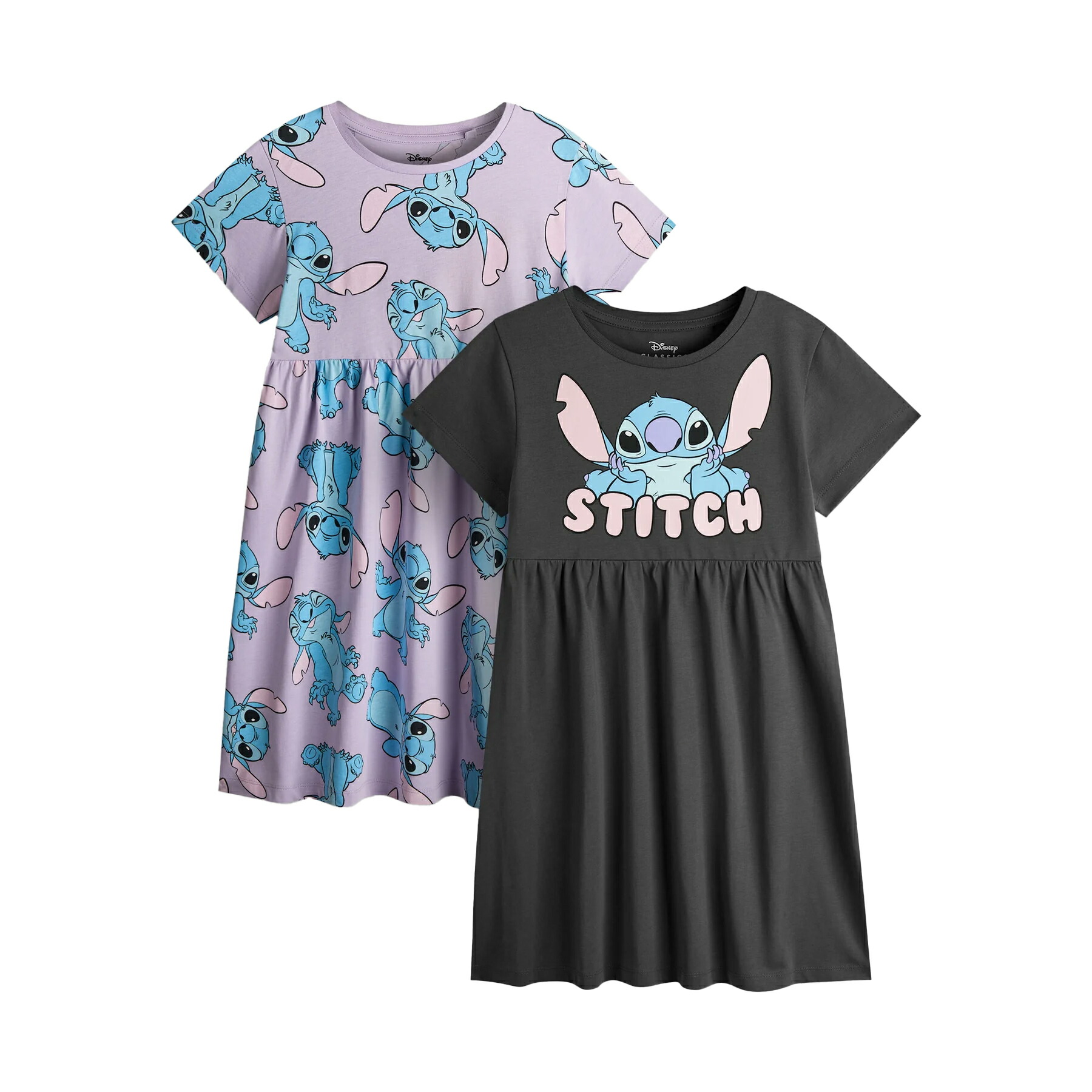 (リロ・アンド・スティッチ) Lilo & Stitch オフィシャル商品 キッズ・子供 ガールズ ワンピース キャラクター ドレス (2枚組) 【海外通販】画像