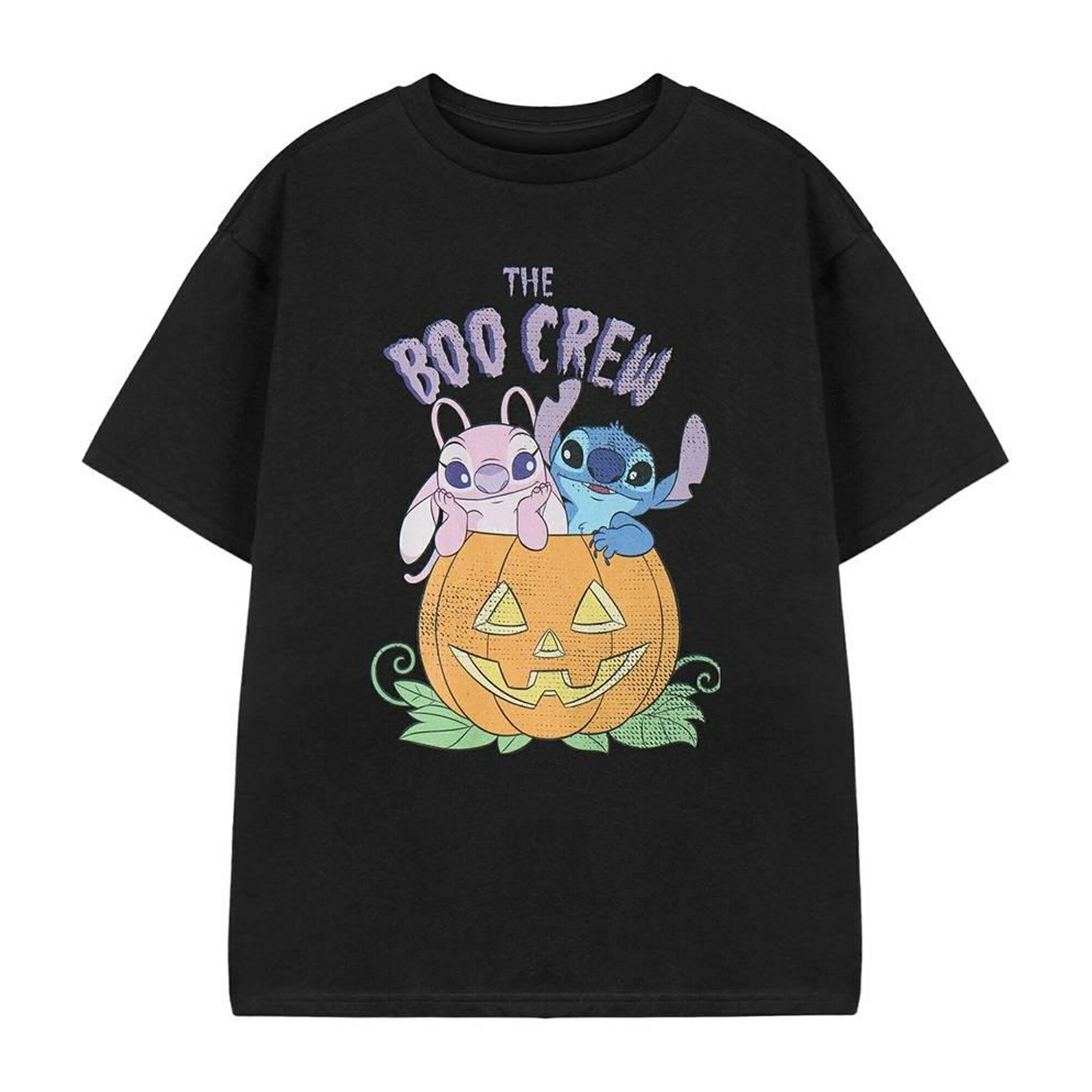 (リロ・アンド・スティッチ) Lilo & Stitch オフィシャル商品 キッズ・子供 ガールズ Tシャツ Boo Crew 半袖 トップス 【海外通販】画像
