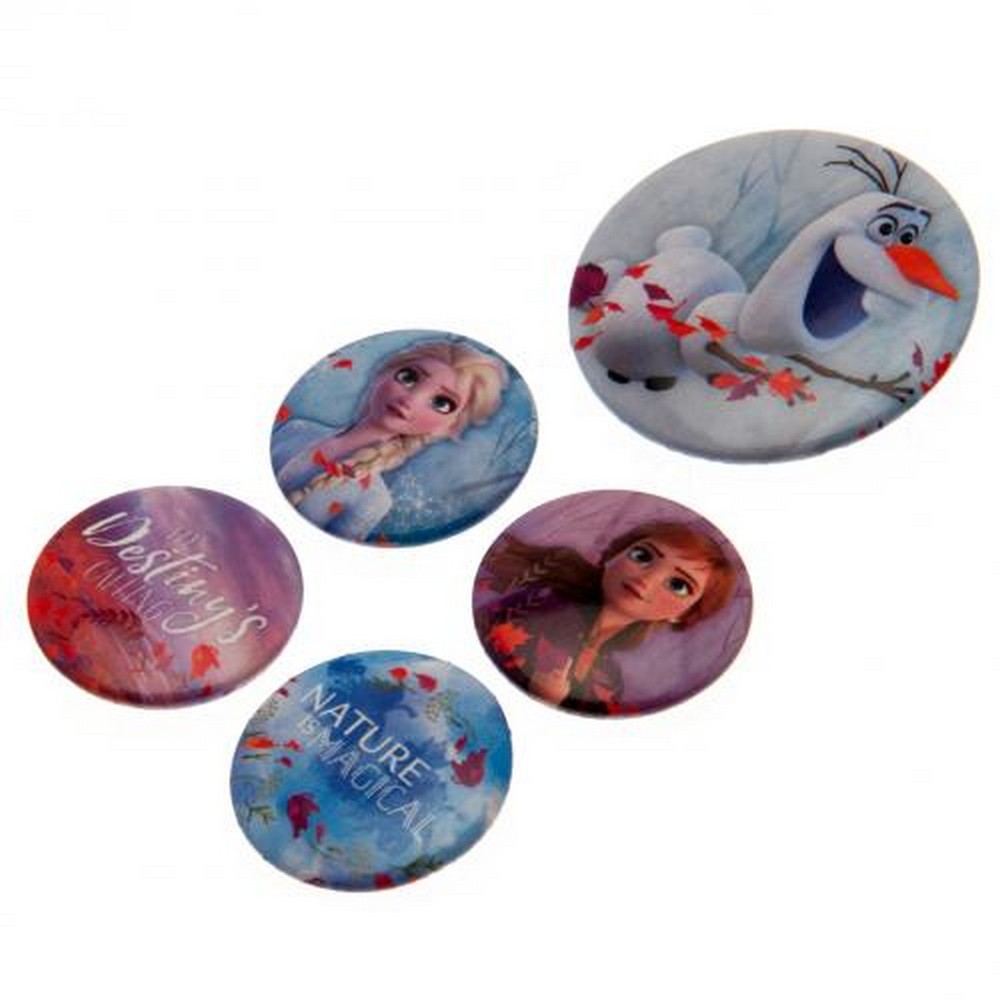 楽天市場 アナと雪の女王 2 Frozen 2 オフィシャル商品 バッジセット 缶バッジ 飾り 5個組 楽天海外直送 Pertemba Japan