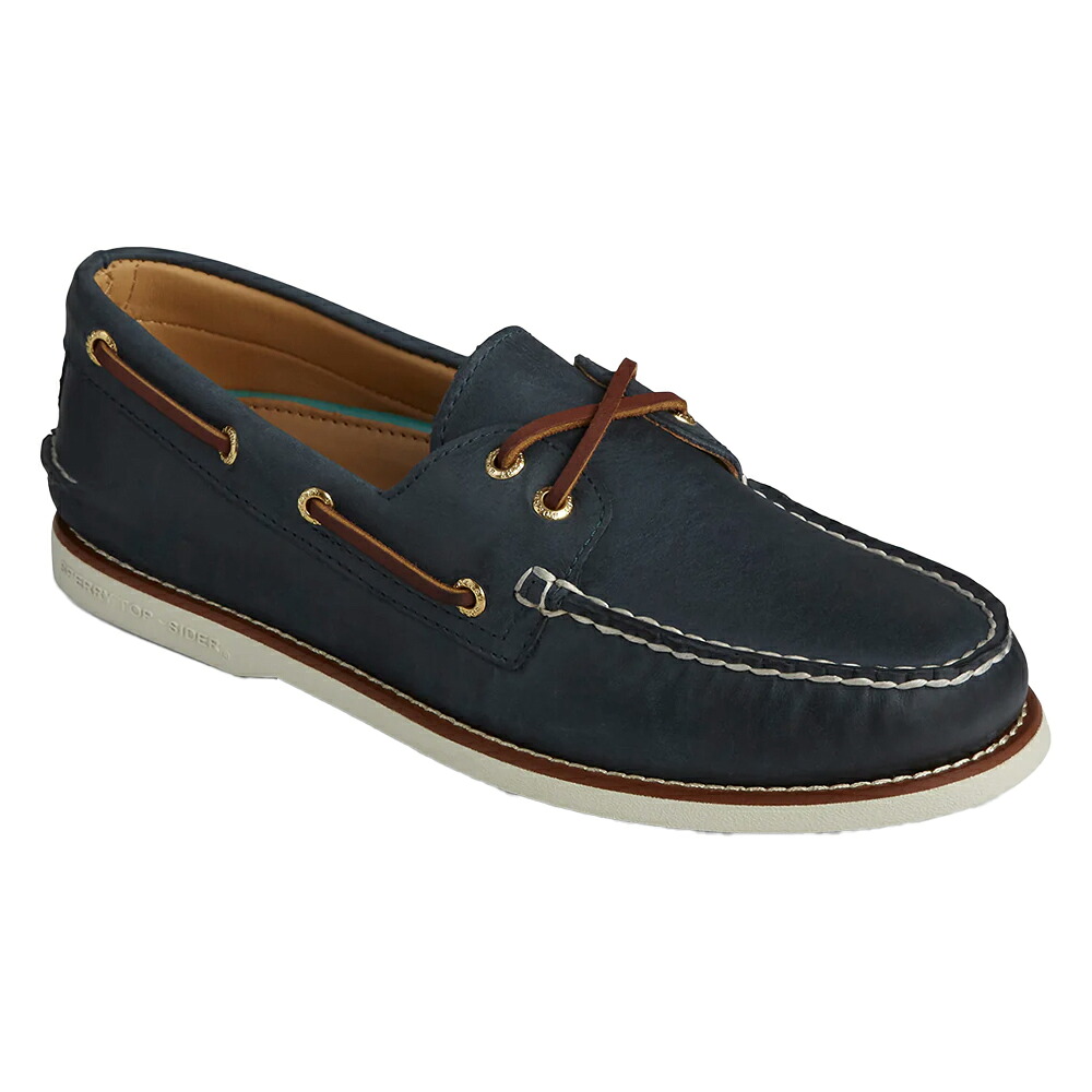 (スペリー) Sperry メンズ Authentic Gold Cup デッキシューズ レザー ボートシューズ 紳士靴 スリッポン シューズ 【海外通販】｜Pertemba Japan