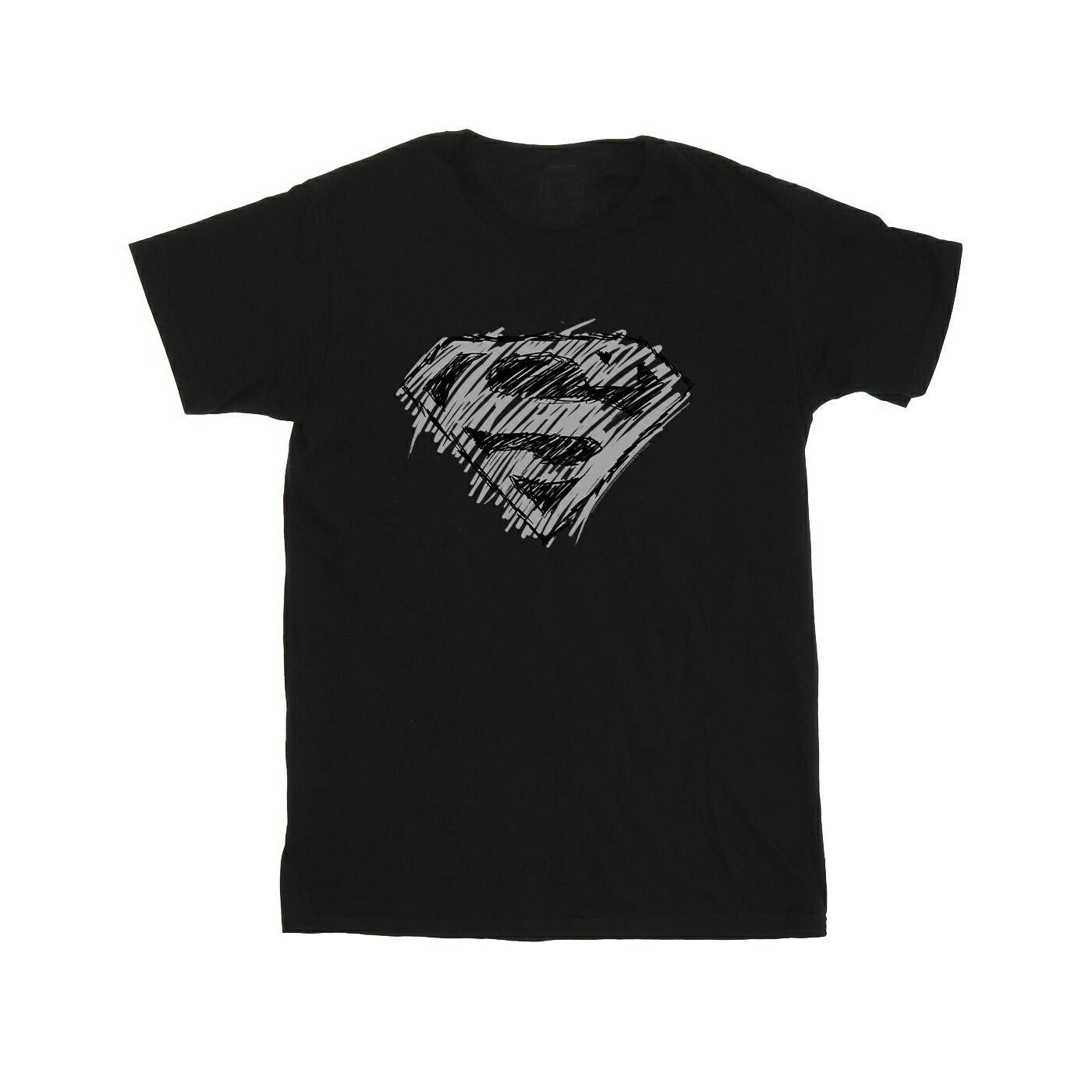 DCコミックス Ｔシャツ スーパーマン バットマン メンズ 2XL 黒 スーパーマン✕バットマン DCコミックス プリントTシャツ L