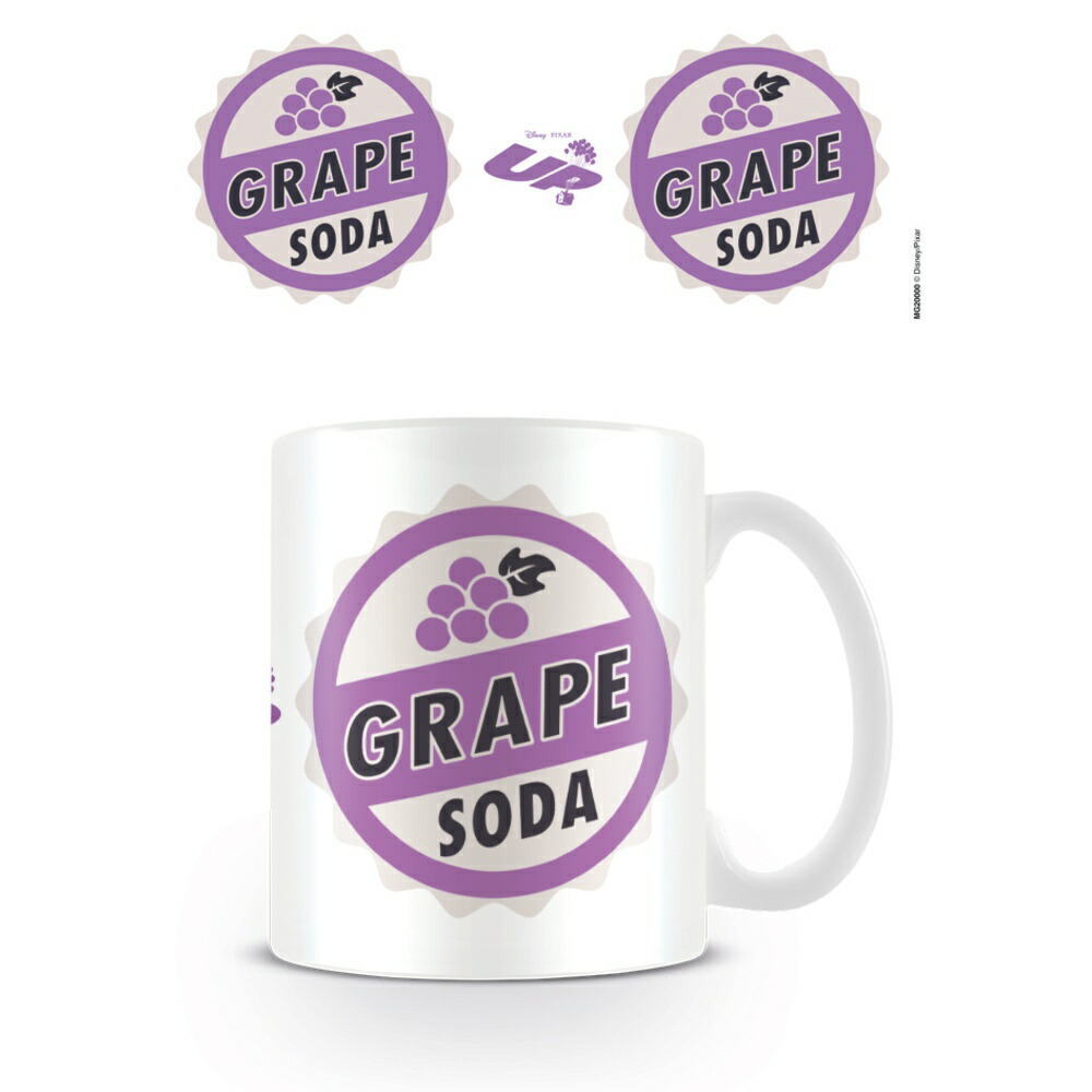 (カールじいさんの空飛ぶ家) Up オフィシャル商品 Grape Soda マグカップ コップ 【海外通販】画像