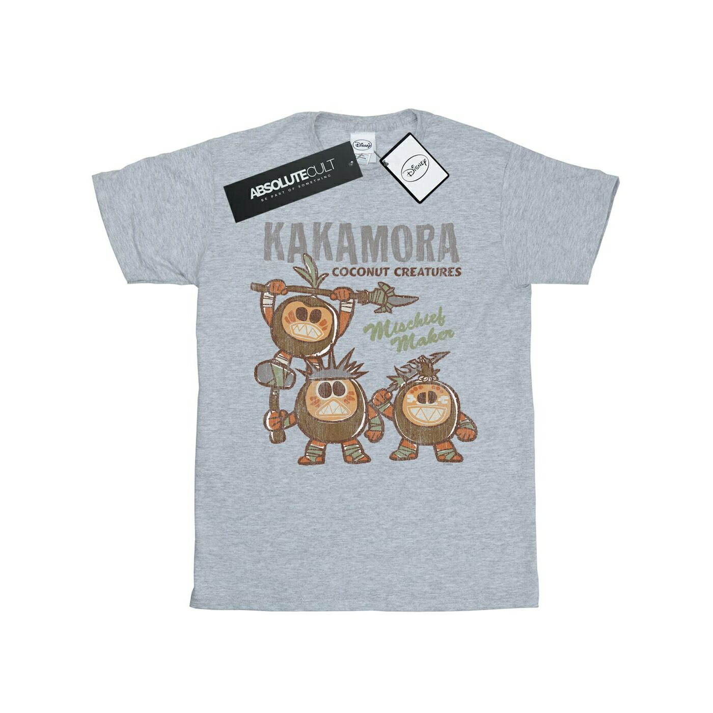 (モアナと伝説の海) Moana オフィシャル商品 キッズ・子供用 Kakamora Mischief Maker 半袖 Tシャツ トップス 男の子 【海外通販】画像