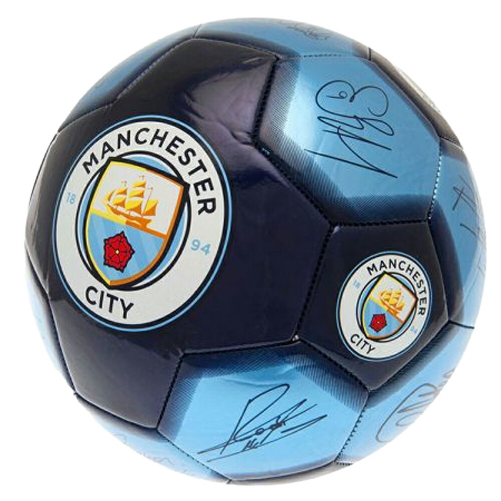 アシザルfcサイン入りサッカーボール Amazon | マンチェスターシティ オフィシャル 1号球 選手サイン