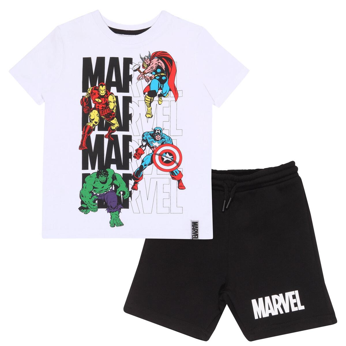 ☆大感謝セール】 マーベルコミックス Marvel Comics オフィシャル商品 キッズ 子供 アクションポーズ 半袖 T