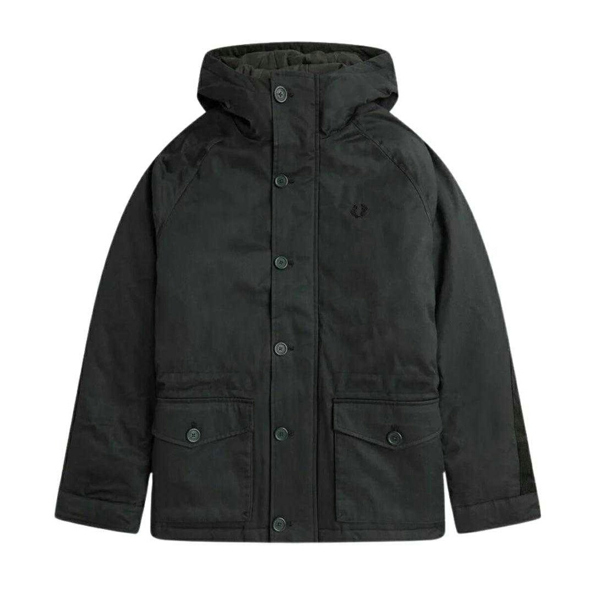 楽天市場】Fred Perry Short Snorkel Parka hood jacket recycle nylon