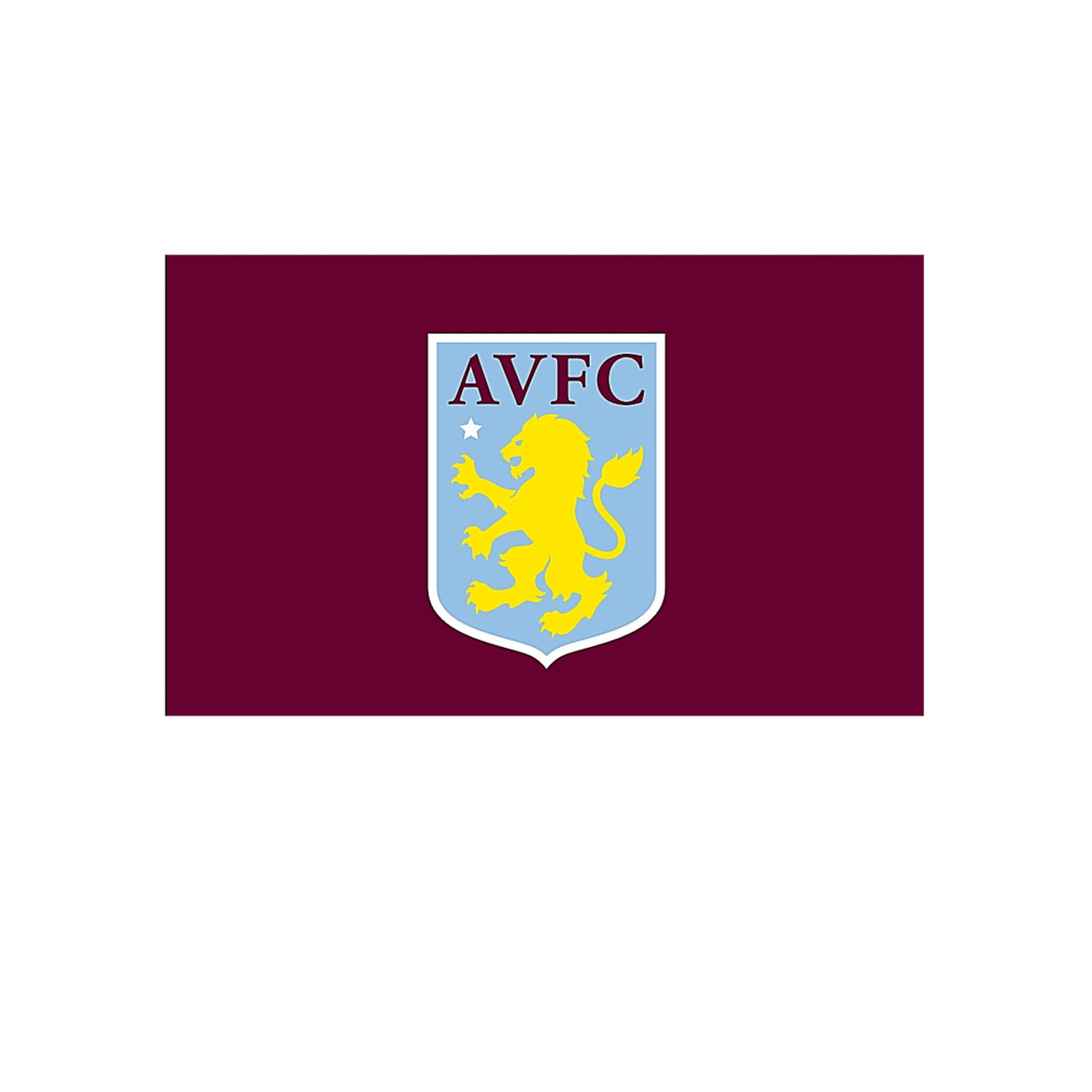 アストン ヴィラ フットボールクラブ Aston Villa Fc 旗 フラッグ オフィシャル商品 クレスト コア