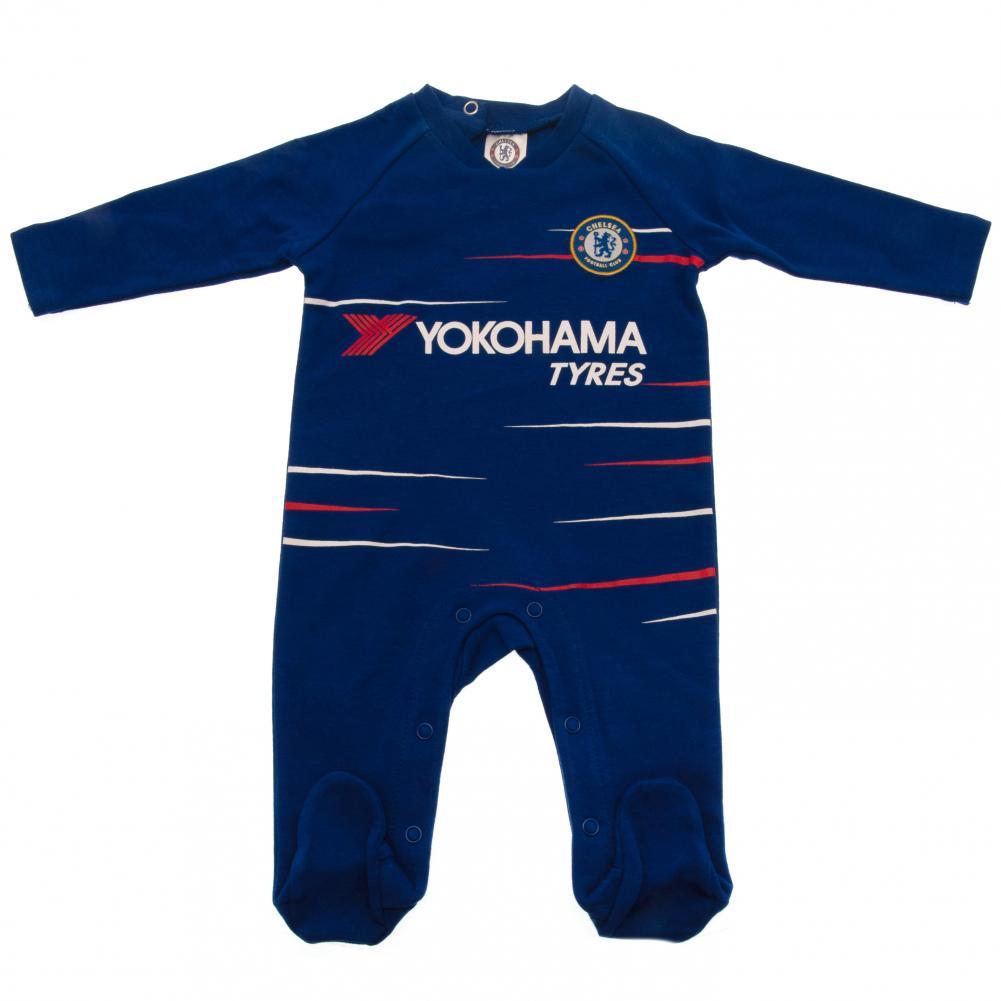 楽天市場 チェルシー フットボールクラブ Chelsea Fc オフィシャル商品 赤ちゃん ベビー用 Ts 長袖 ボディースーツ ロンパース 海外通販 Pertemba Japan