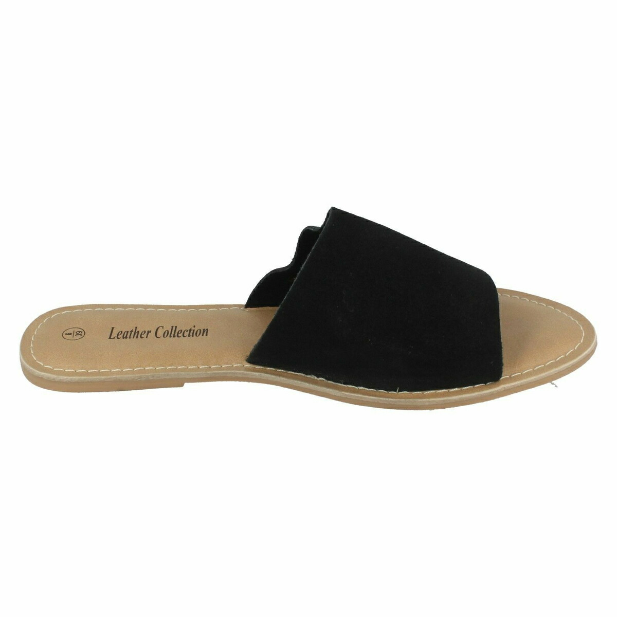 leather mule sandals ladies