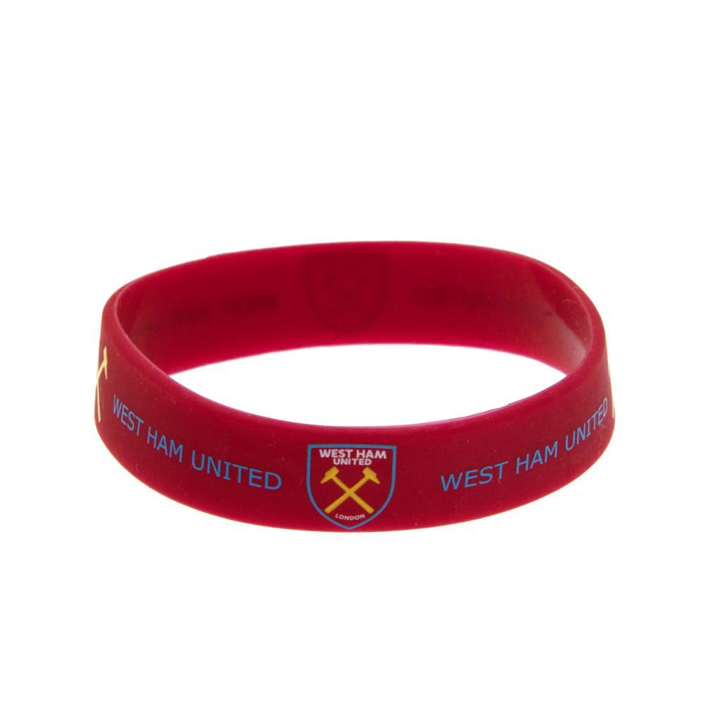 楽天市場 ウェストハム ユナイテッド フットボールクラブ West Ham United Fc オフィシャル商品 シリコン リストバンド ブレスレット 楽天海外直送 Pertemba Japan