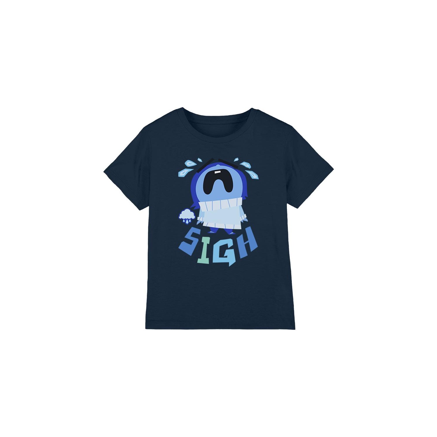 (インサイド・ヘッド2) Inside Out 2 オフィシャル商品 キッズ・子供 カナシミ Tシャツ 半袖 トップス 【海外通販】画像