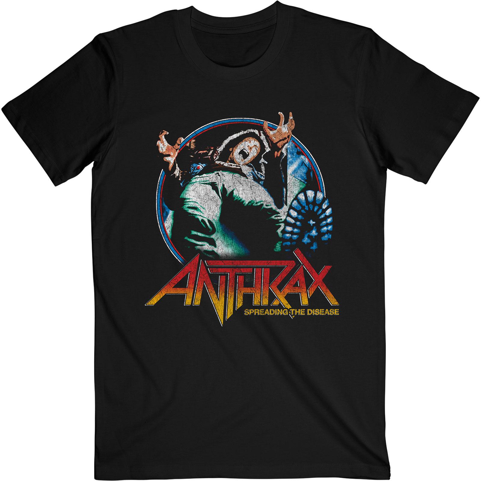 楽天市場】Anthrax / Among the Living Tee (Black) - アンスラックス