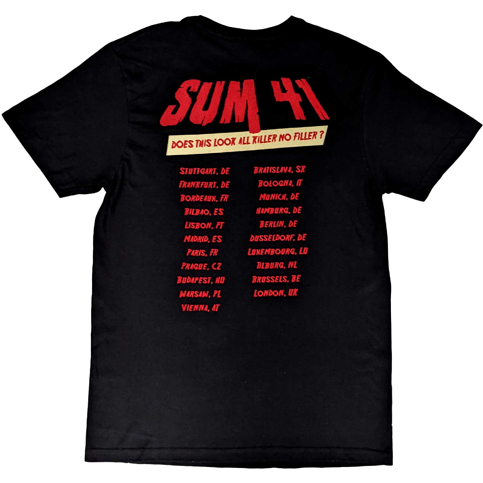 楽天市場】【SUM 41】サム フォーティーワン「BAND PHOTO」T