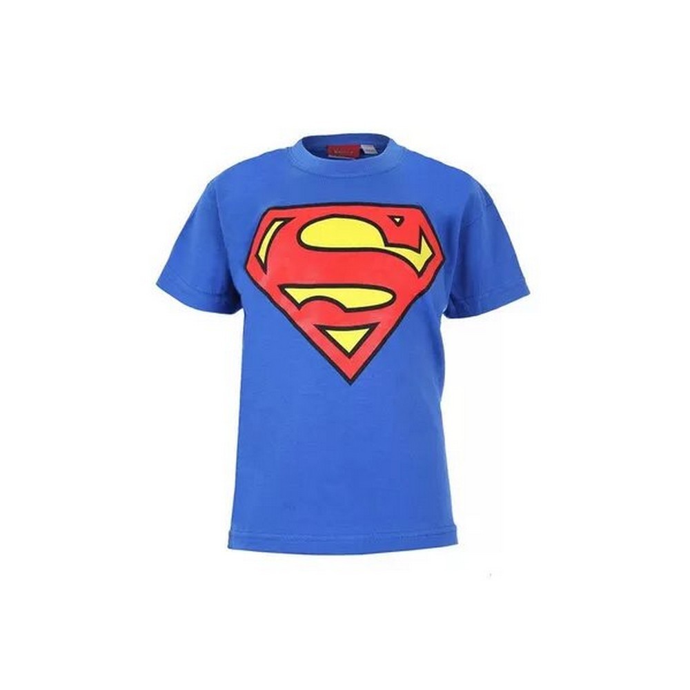 (スーパーマン) Superman オフィシャル商品 キッズ・子供用 ロゴ 半袖 Tシャツ トップス 男の子 【海外通販】画像