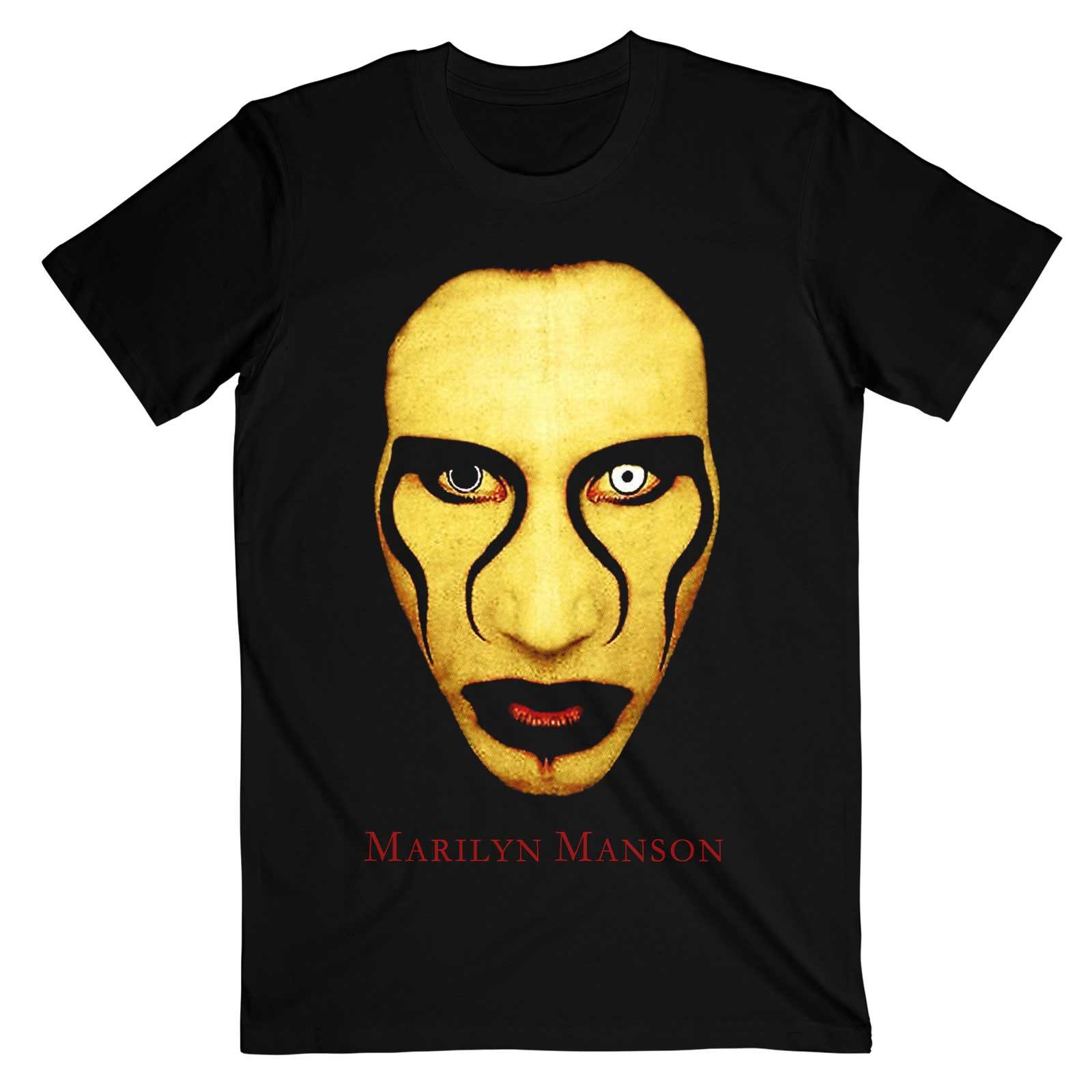 楽天市場】MARILYN MANSON マリリンマンソンBIG FACE RED LIDS