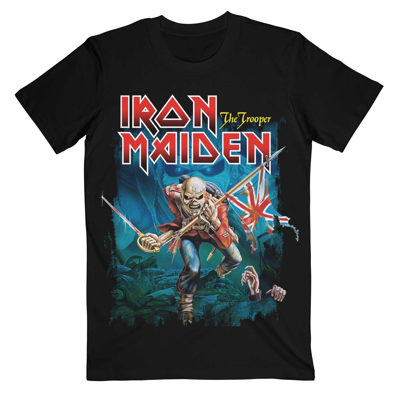 楽天市場】ROCK TEE IRON MAIDEN-4[アイアンメイデン] TROOPER ロック
