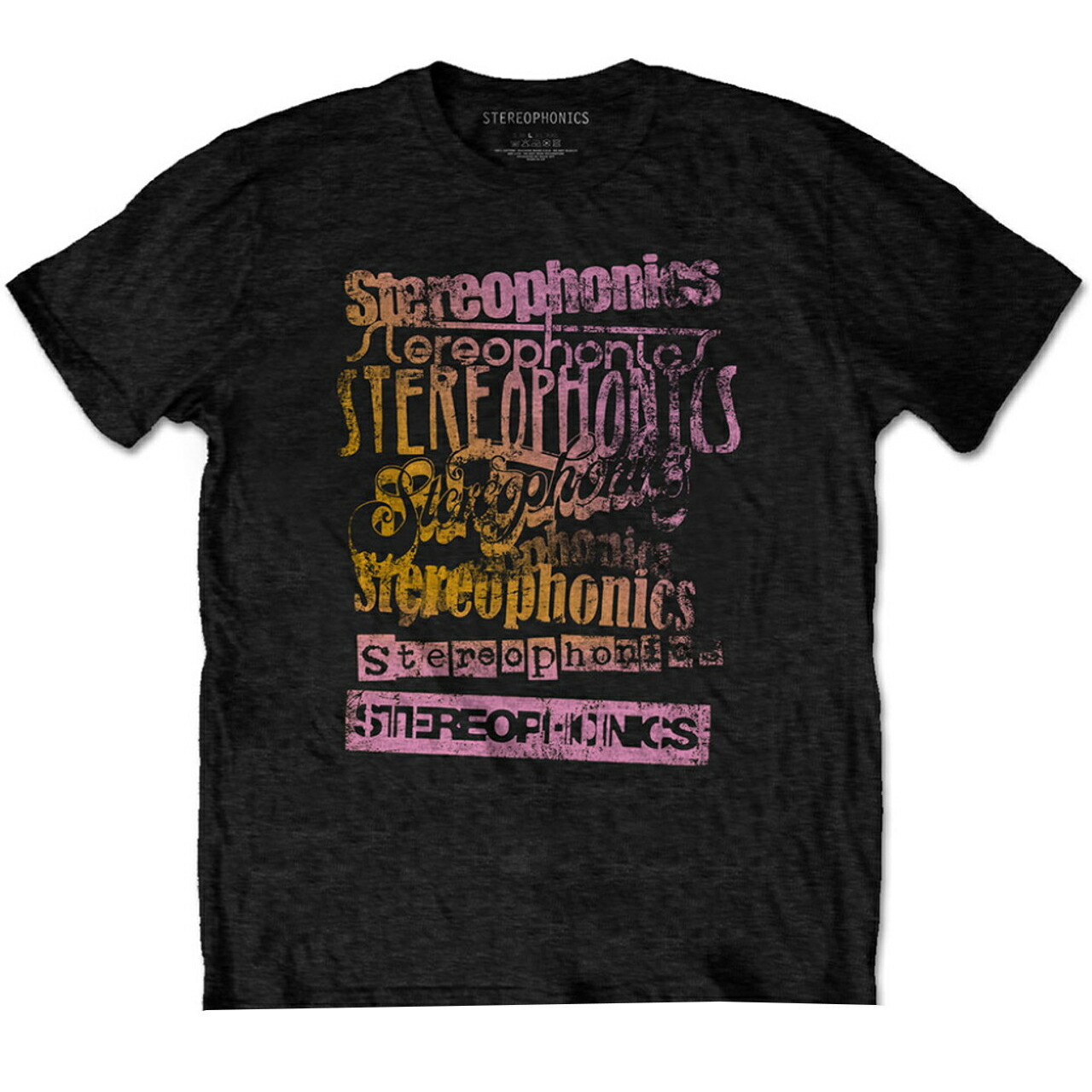 Stereophonics ステレオフォニックス アーティストシャツ Tシャツ 楽天市場】Stereophonics / Logos Tee (Black) - ステレオ