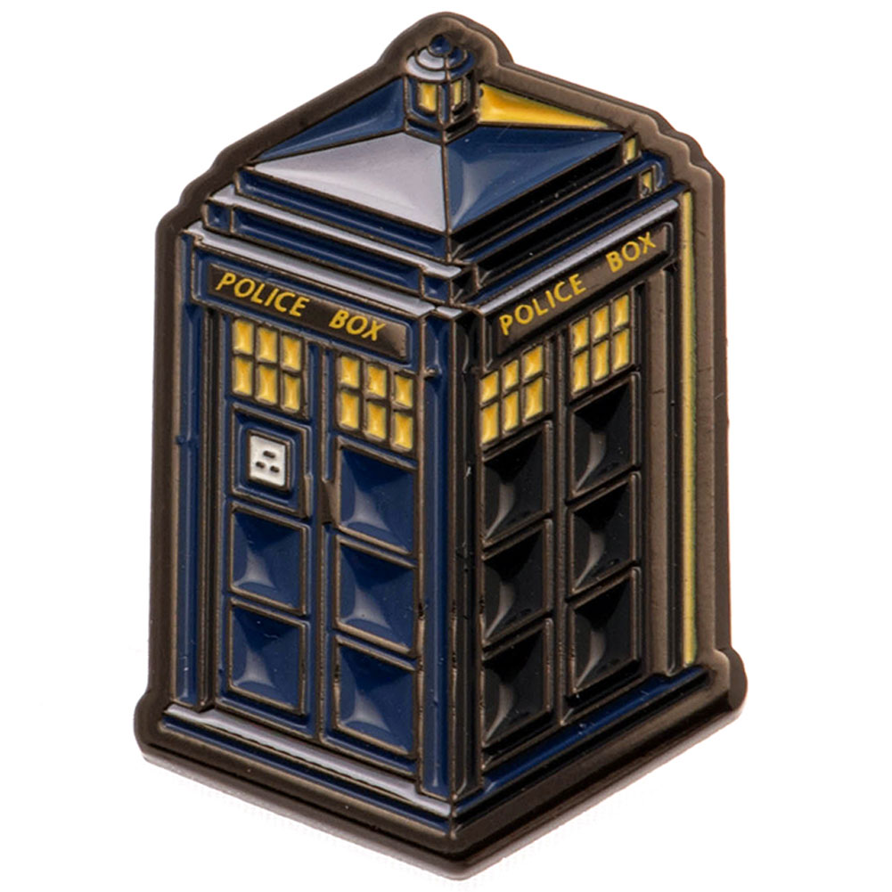 (ドクター・フー) Doctor Who オフィシャル商品 エナメル ターディス バッジ 【海外通販】画像