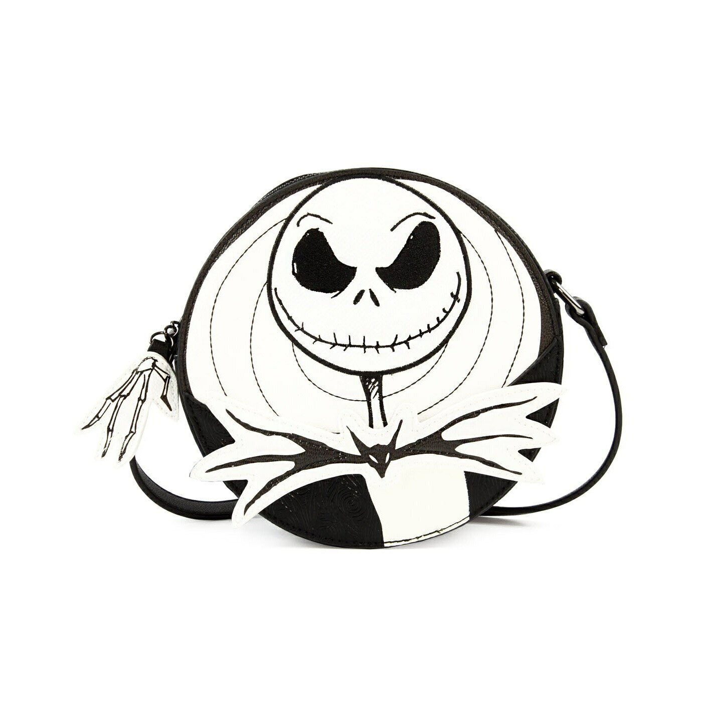 (ダニエル・ニコール) Danielle Nicole オフィシャル商品 Nightmare Before Christmas ジャック・スケリントン クロスボディーバッグ かばん 【海外通販】｜Pertemba Japan