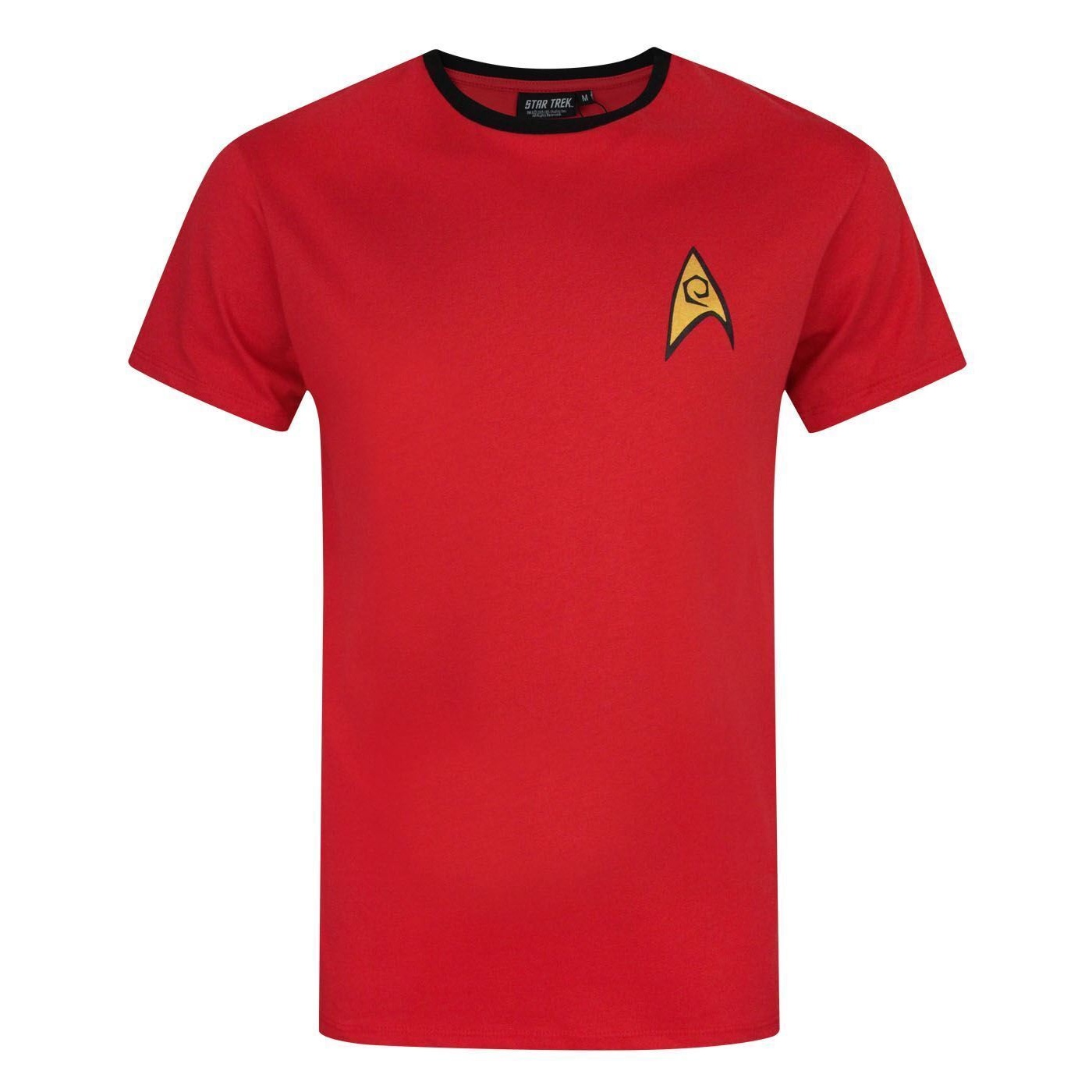 (スター・トレック) Star Trek オフィシャル商品 メンズ Security And Operations ユニフォーム Tシャツ 半袖 カットソー トップス 【海外通販】画像