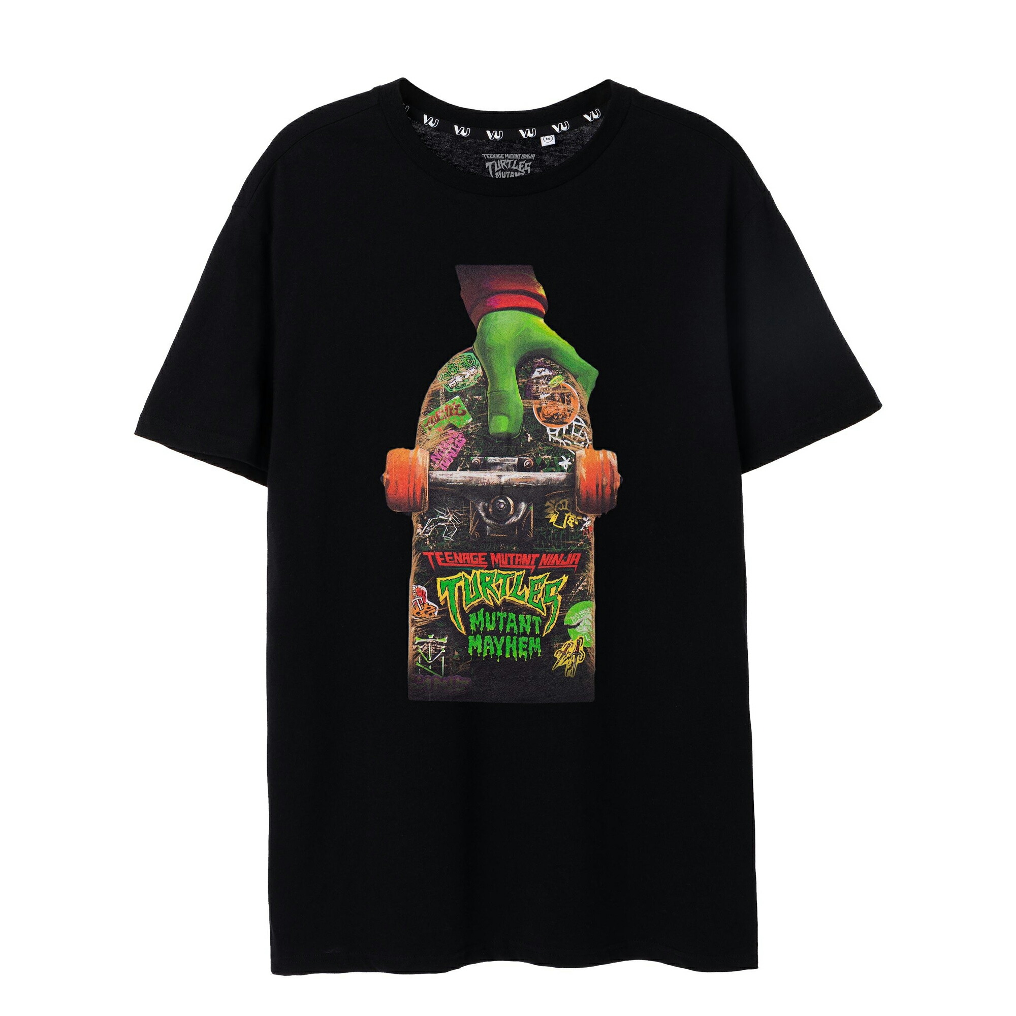 ☆ミュータントタートルズ☆ロゴTシャツ☆緑☆メキシコ製☆00s☆ 00s Turtles ミュータント・忍者タートルズ Tシャツ Lサイズ
