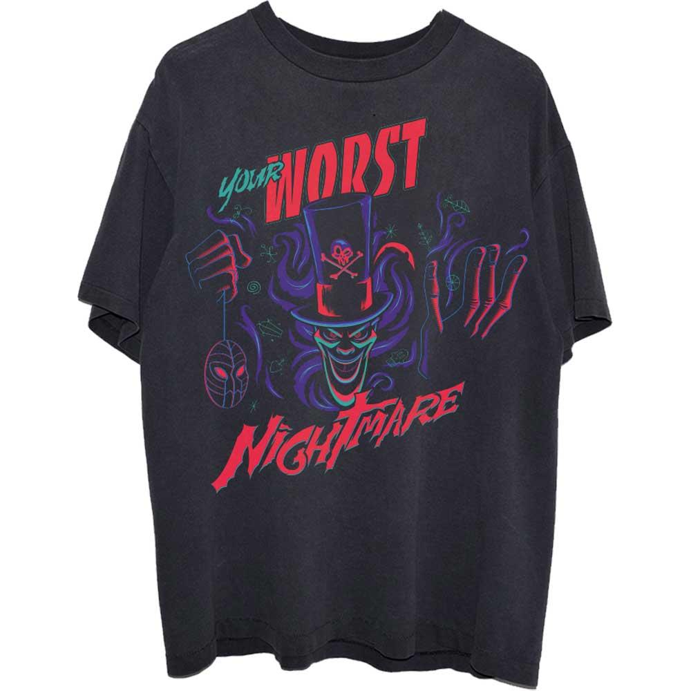 (プリンセスと魔法のキス) The Princess and the Frog オフィシャル商品 ユニセックス Worst Nightmare Dr Facilier Tシャツ コットン 半袖 トップス 【海外通販】画像