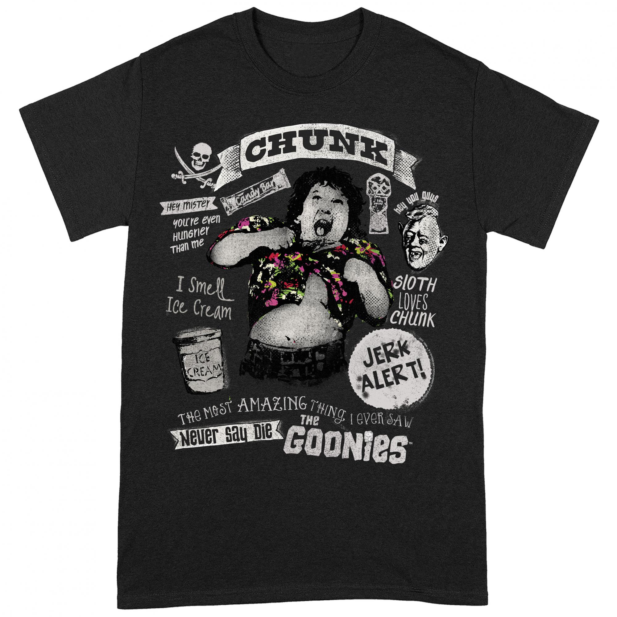 (グーニーズ) The Goonies オフィシャル商品 ユニセックス Chunk Truffle Shuffle Tシャツ 半袖 カットソー トップス 【海外通販】画像