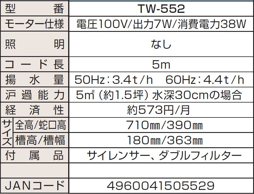 正規品】 タカラ ウォータークリーナー せせらぎDR TW-551 池 清流 物理濾過 生物濾過 化学濾過 鯉 fucoa.cl