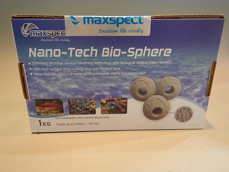 楽天市場】maxspect Nano-Tech Bio-Sphere バイオ スフィア 1kg