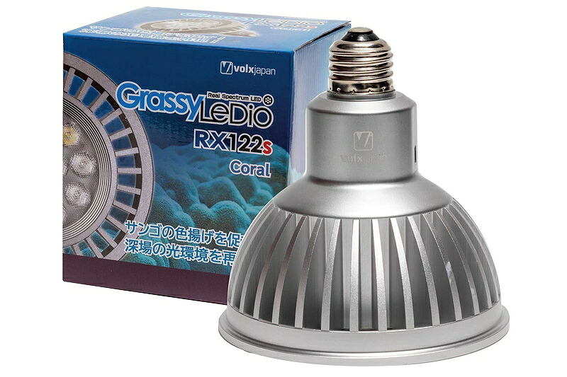 【ボルクスジャパン】 GrassyLeDio RX122s Coral S シルバー[GLRX122S/CR]