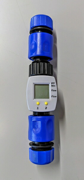 【飼育用品・器具】【流量メーター】フローメーターカウンター(淡水、海水)