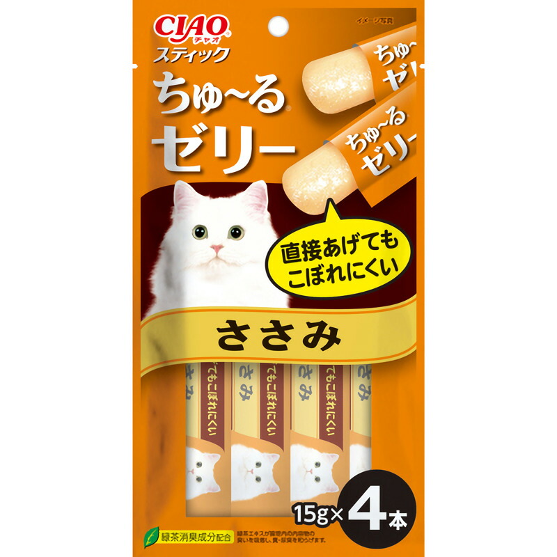 楽天市場】チャオ スティック チュールゼリー まぐろ・ささみ海鮮