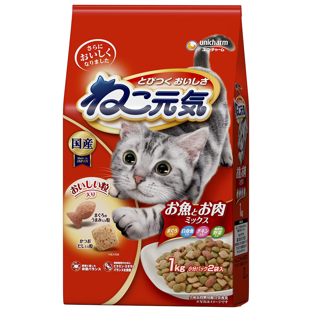 24kg分（12kg×2） 国産 お魚味 無着色 多頭用キャットフード／猫貴族