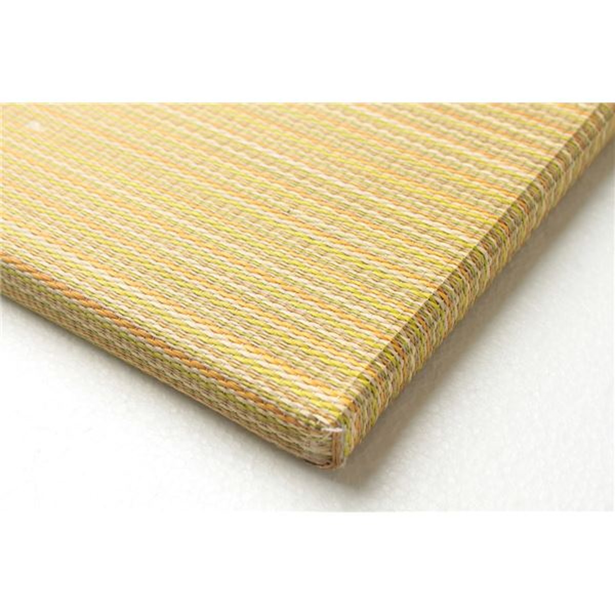 【I】 萩原 カラーの選べる軽量置き畳 綾川 159050203 イエロー 82×82×2.5cm 和モダン 防音