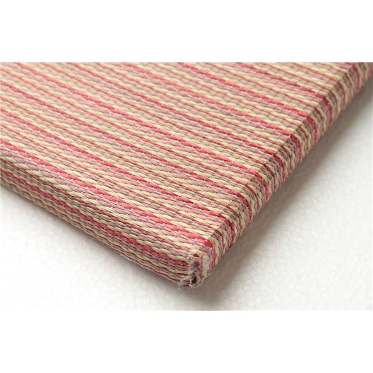 【I】 萩原 カラーの選べる軽量置き畳 綾川 159050204 レッド 82×82×2.5cm 和モダン 防音|ペット用品専門店HUG