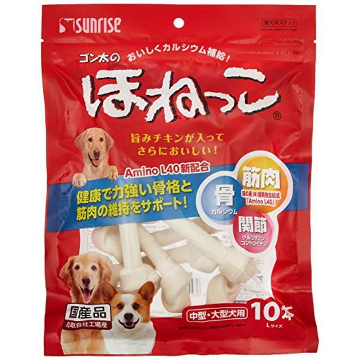 楽天市場】ゴン太のほねっこ 犬用おやつ Lサイズ 単品 送料無料